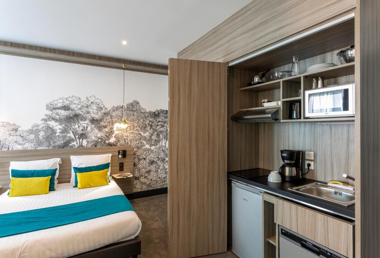 Nemea Appart Hotel Paris Levallois Екстер'єр фото