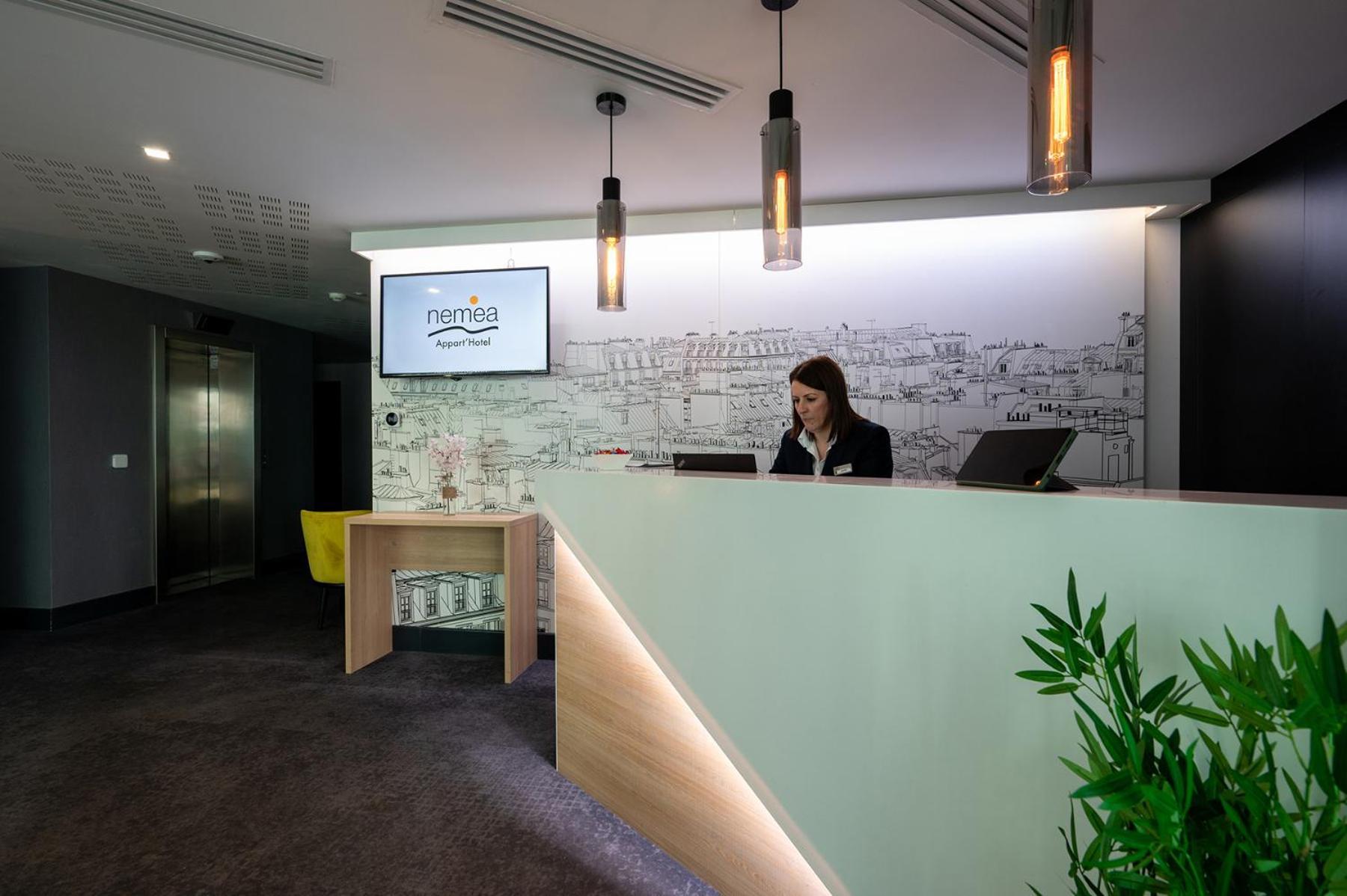 Nemea Appart Hotel Paris Levallois Екстер'єр фото