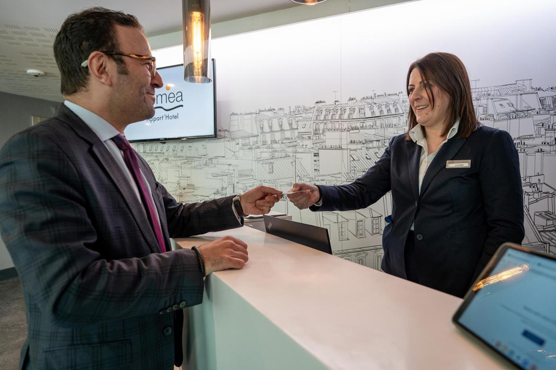 Nemea Appart Hotel Paris Levallois Екстер'єр фото
